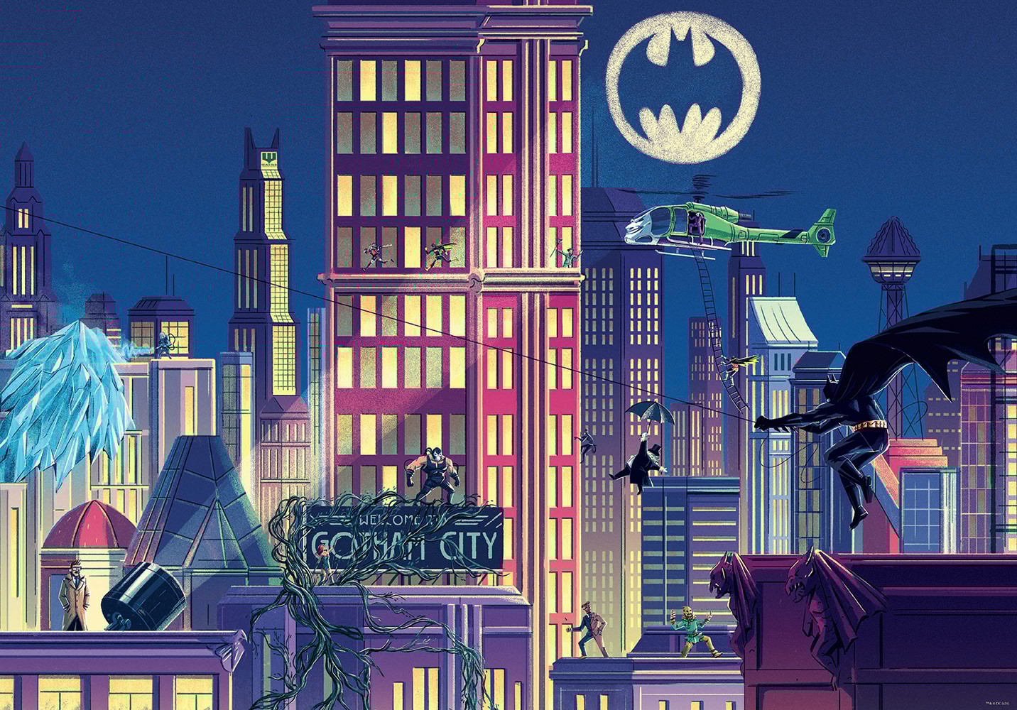 Exploring Gotham City Puzzle and Book Set- Prototype Shown