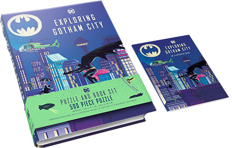 Exploring Gotham City Puzzle and Book Set- Prototype Shown