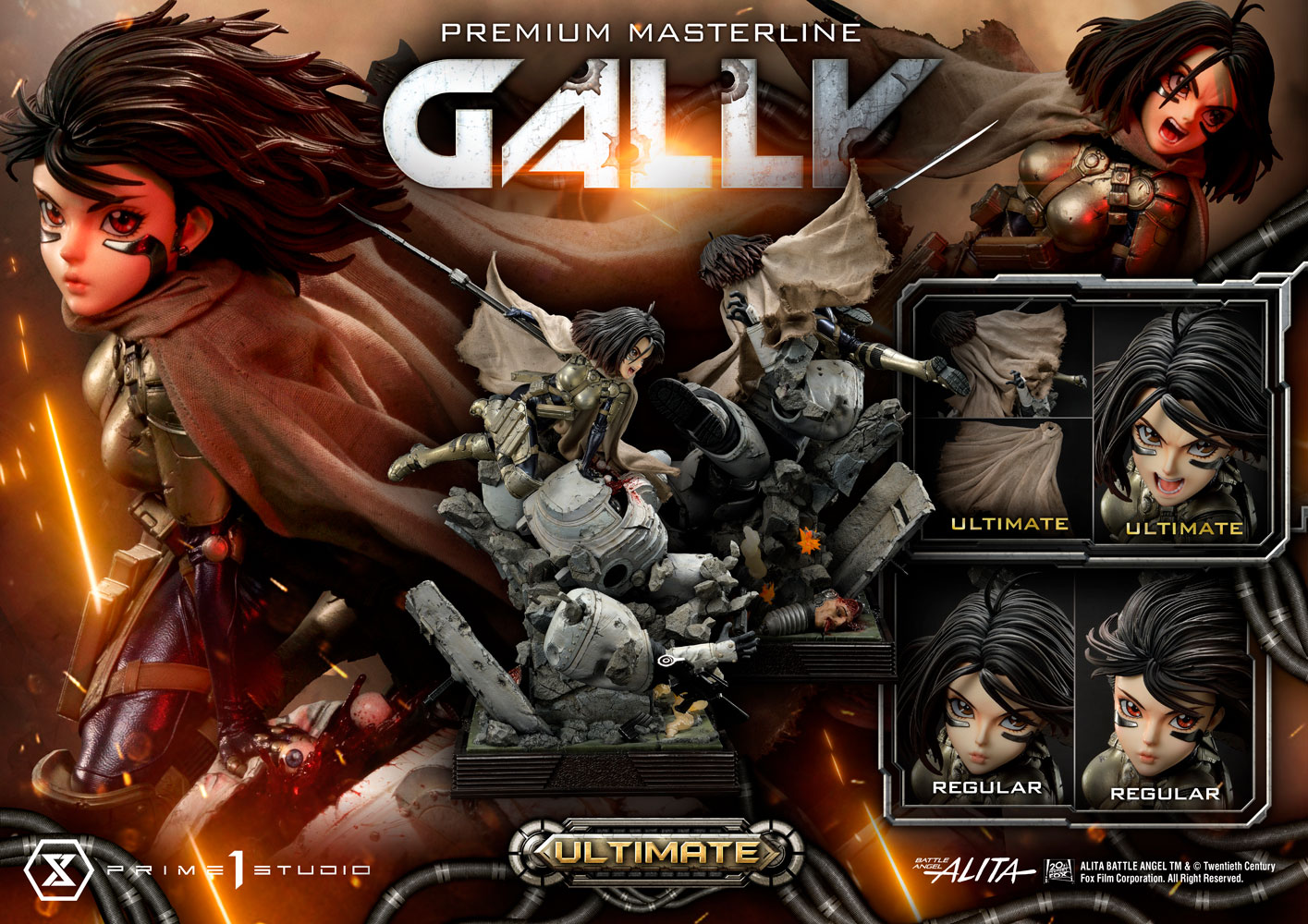 Alita “Gally” (Ultimate Version)- Prototype Shown