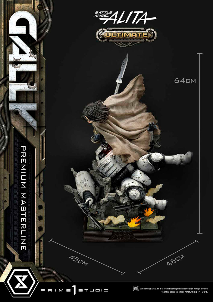 Alita: Battle Angel Alita “Gally” (Ultimate Version) Statues  (Prototype Shown) View 8