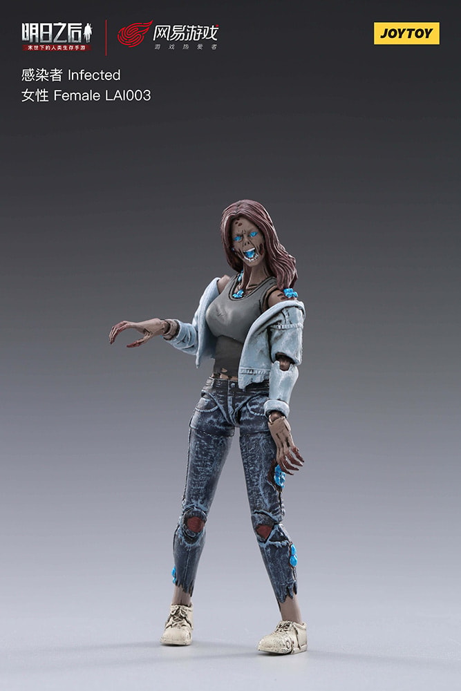 LifeAfter Infected Female Action Figure  (Prototype Shown) View 1