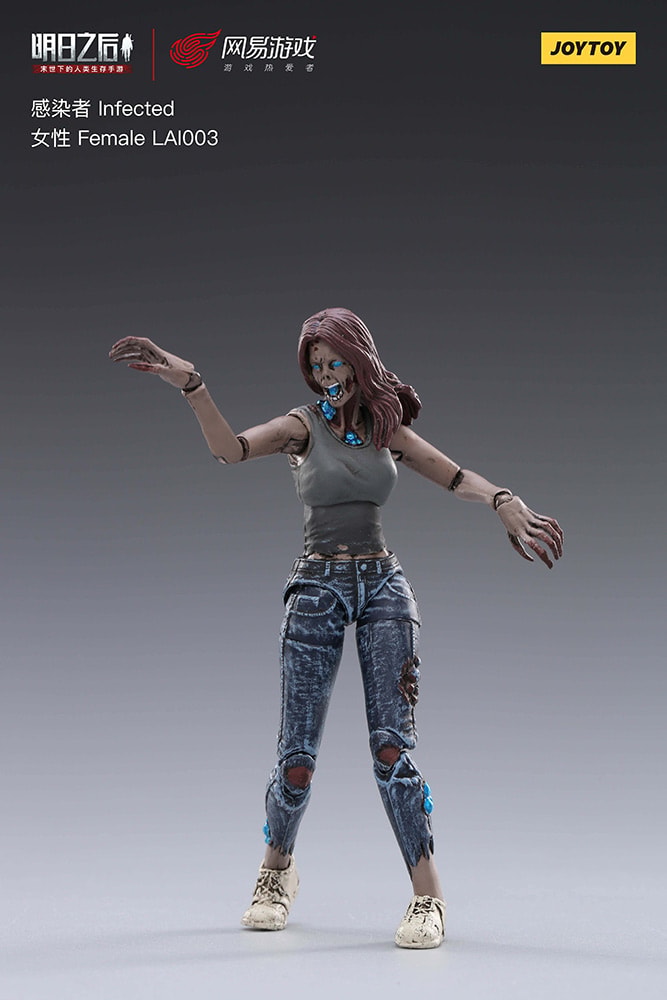 LifeAfter Infected Female Action Figure  (Prototype Shown) View 3