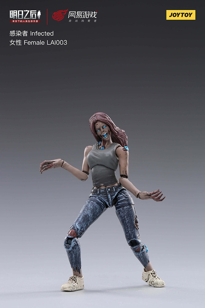 LifeAfter Infected Female Action Figure  (Prototype Shown) View 4