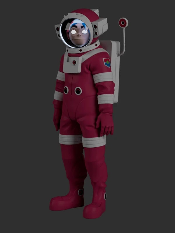 Gorillaz Gorillaz: Spacesuit Collectible Set  (Prototype Shown) View 3