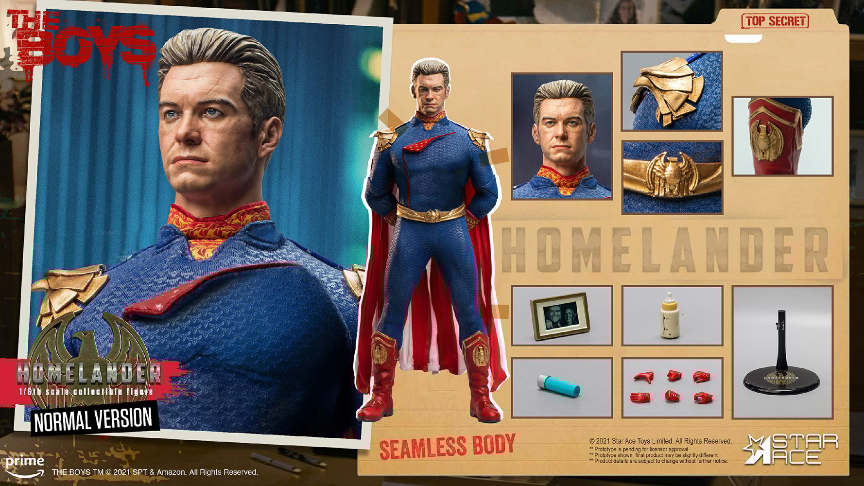 Homelander Collector Edition (Prototype Shown) View 1