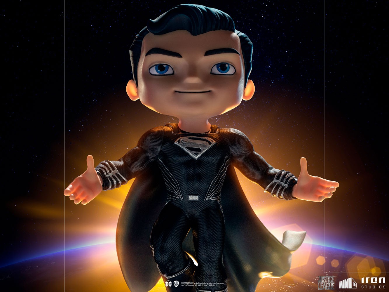 Superman Black Suit Mini Co. (Prototype Shown) View 8