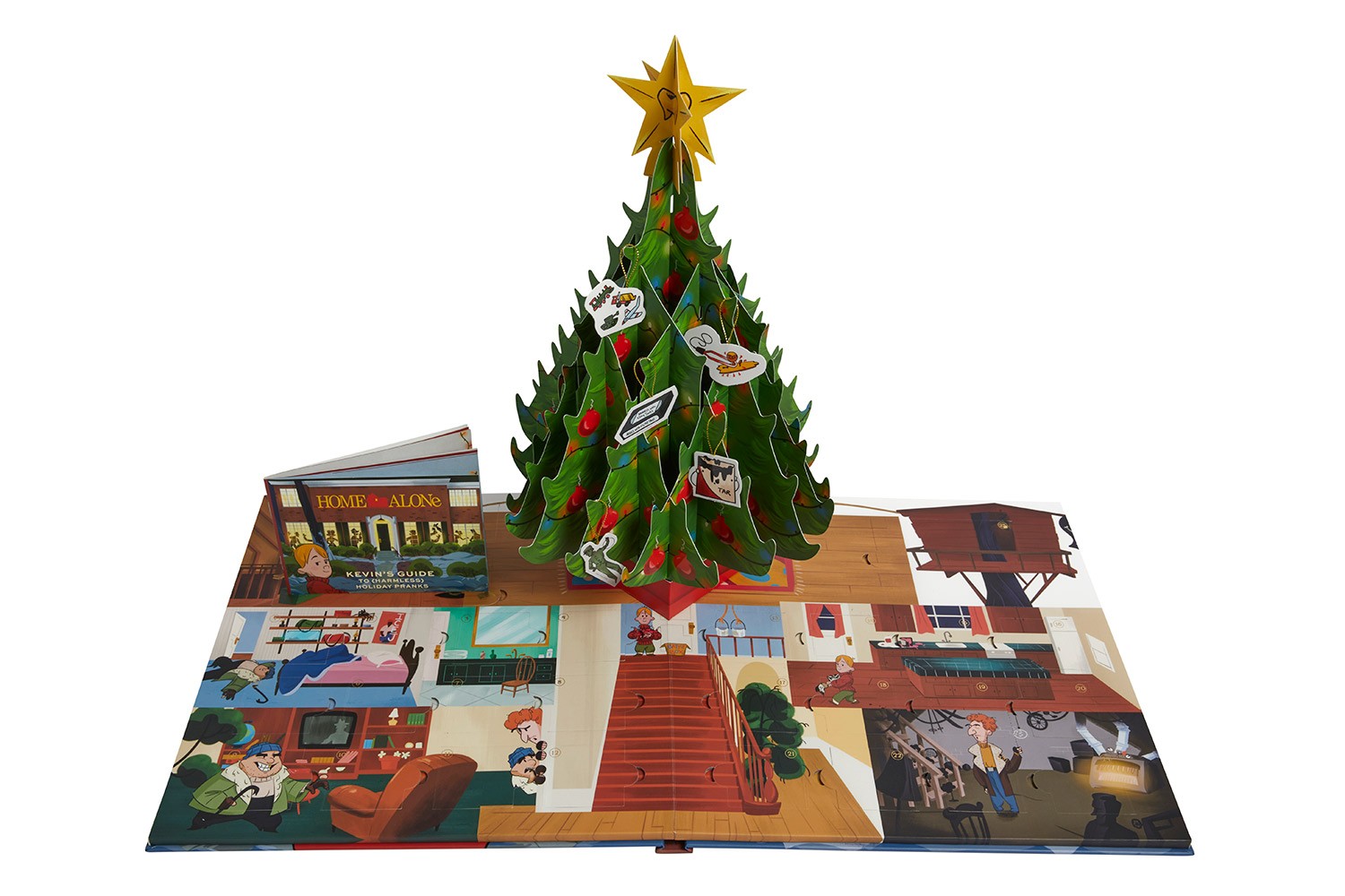 Home Alone: The Official AAAAAAdvent Calendar Hardcover Pop-Up Book- Prototype Shown