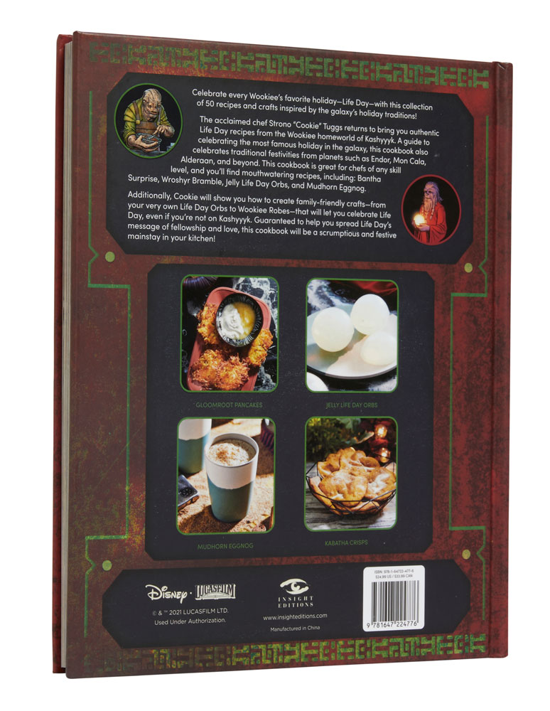 Star Wars: The Life Day Cookbook: Official Holiday Recipes From a Galaxy Far, Far Away Hardcover Book (Prototype Shown) View 5