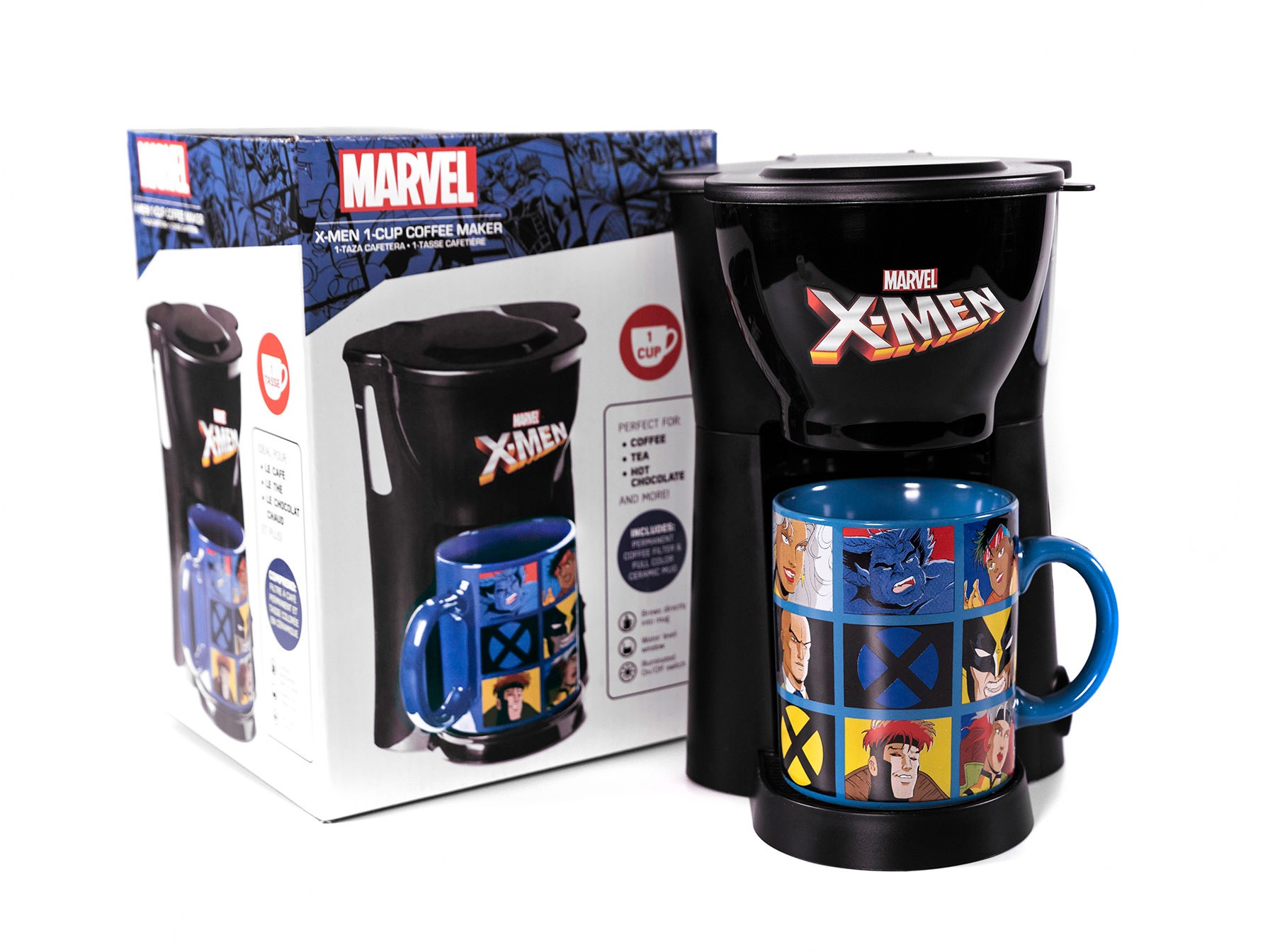 X-Men Single Cup Coffee Maker With Mug