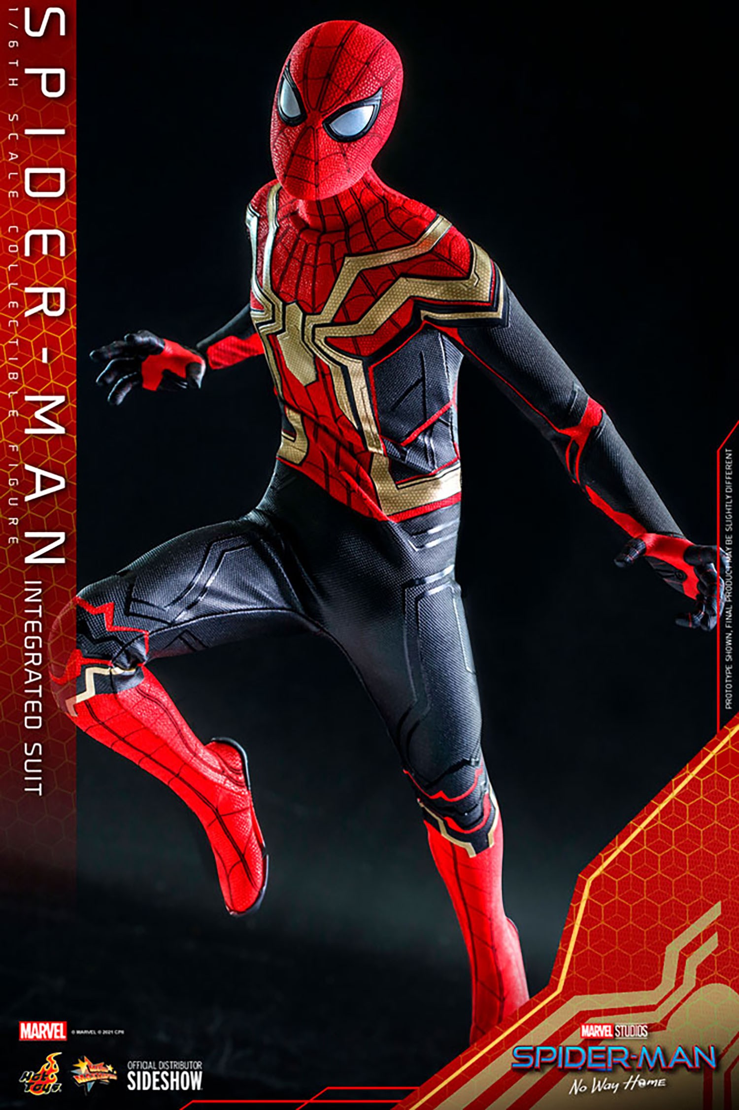 Spider-Man (Integrated Suit) Sixth Scale Collectible Figure by Hot Toys