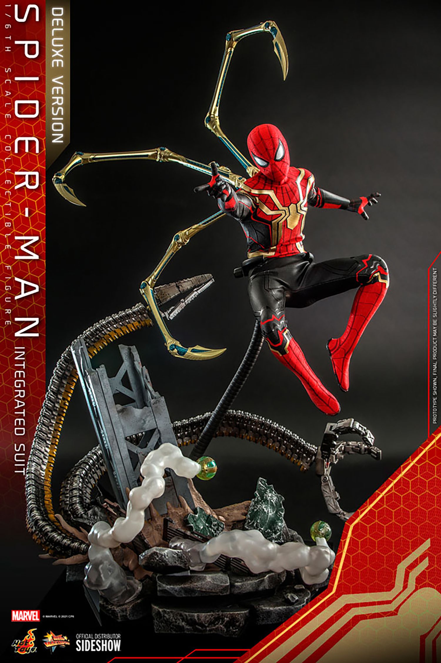 Spider-Man (Integrated Suit) Deluxe Version (Prototype Shown) View 3