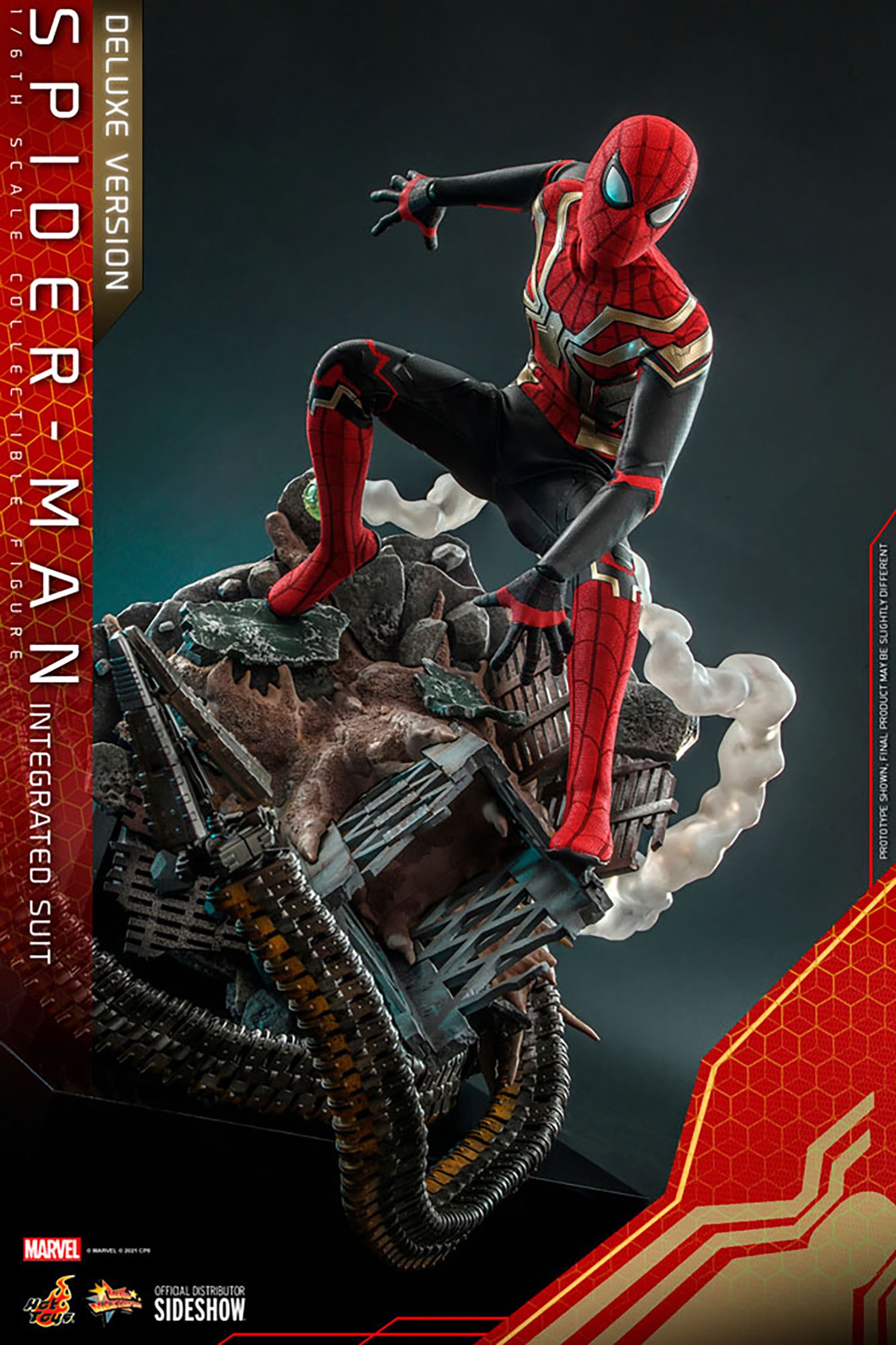 Spider-Man (Integrated Suit) Deluxe Version (Prototype Shown) View 4