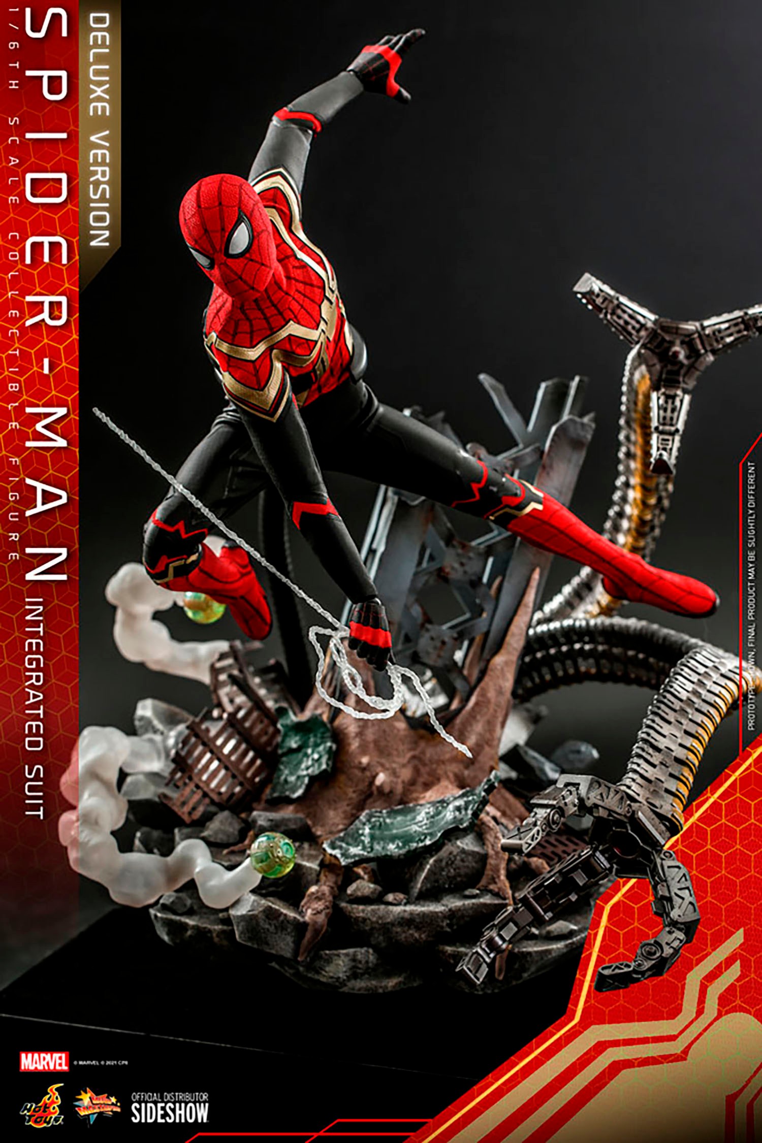 Spider-Man (Integrated Suit) Deluxe Version (Prototype Shown) View 7