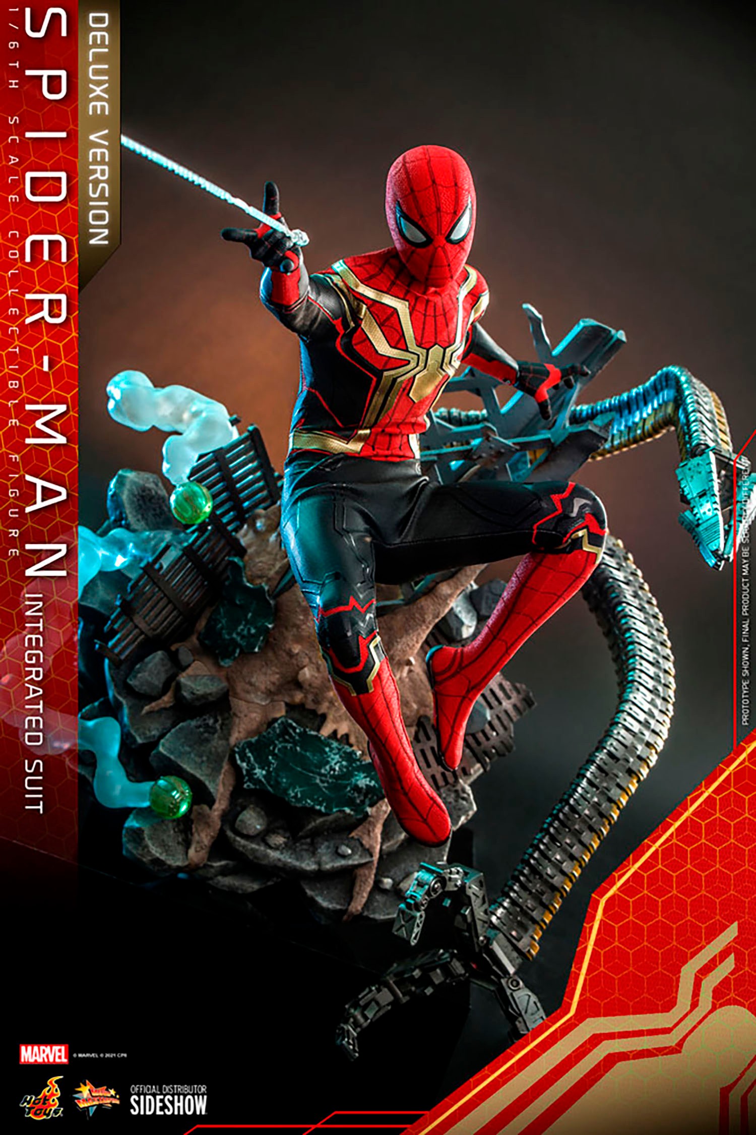 Spider-Man (Integrated Suit) Deluxe Version (Prototype Shown) View 8