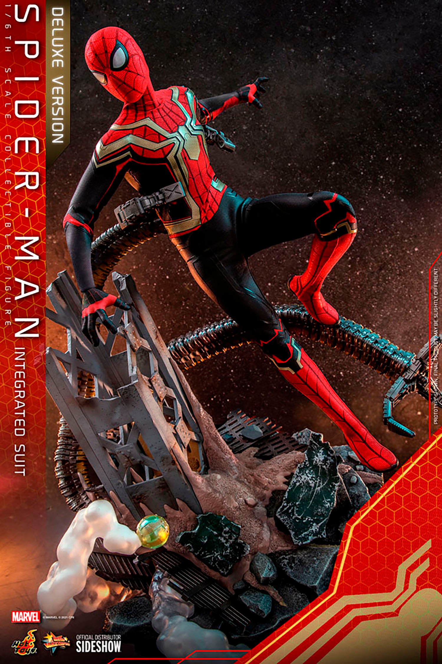 Spider-Man (Integrated Suit) Deluxe Version (Prototype Shown) View 10