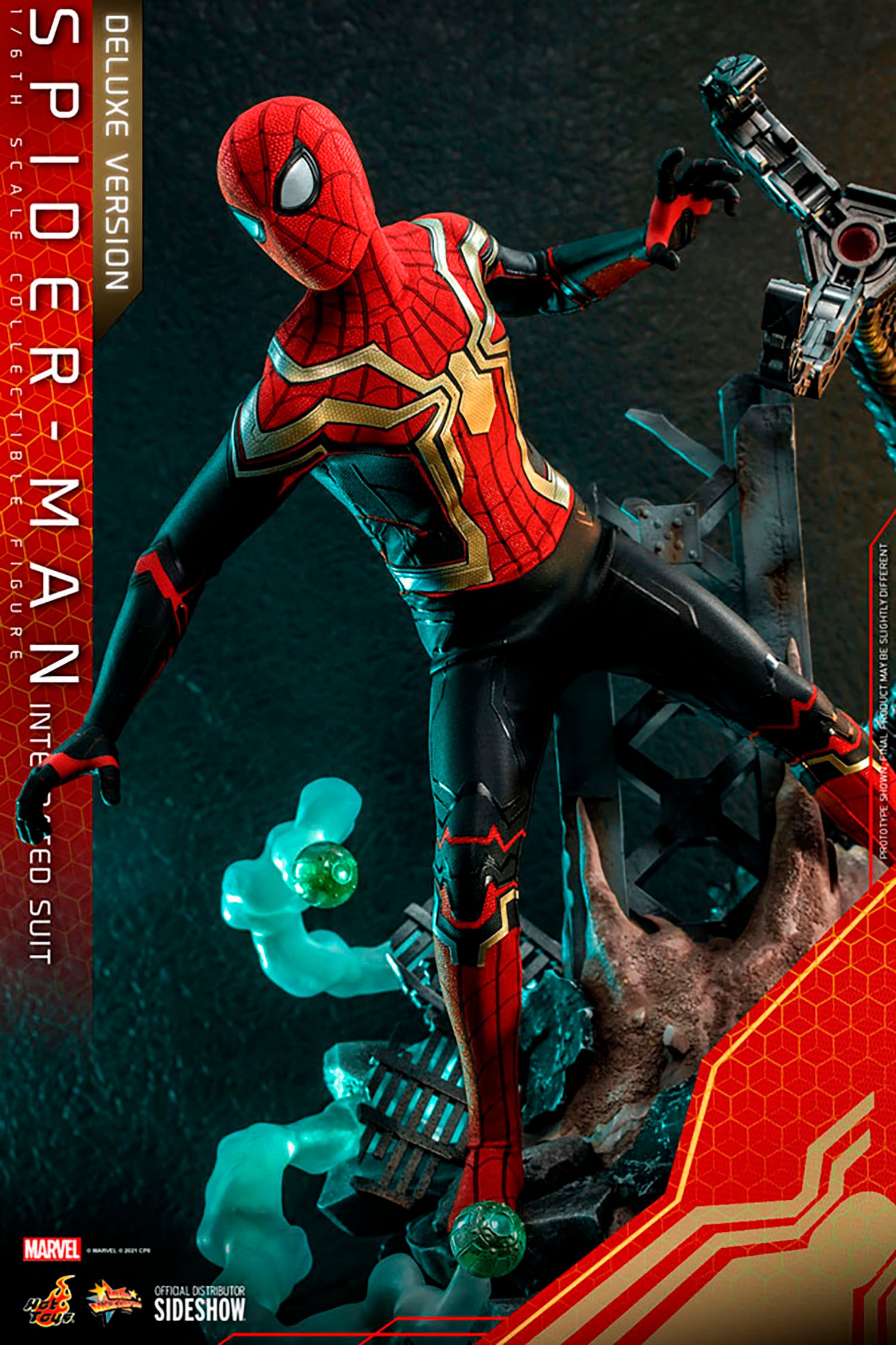 Spider-Man (Integrated Suit) Deluxe Version (Prototype Shown) View 11