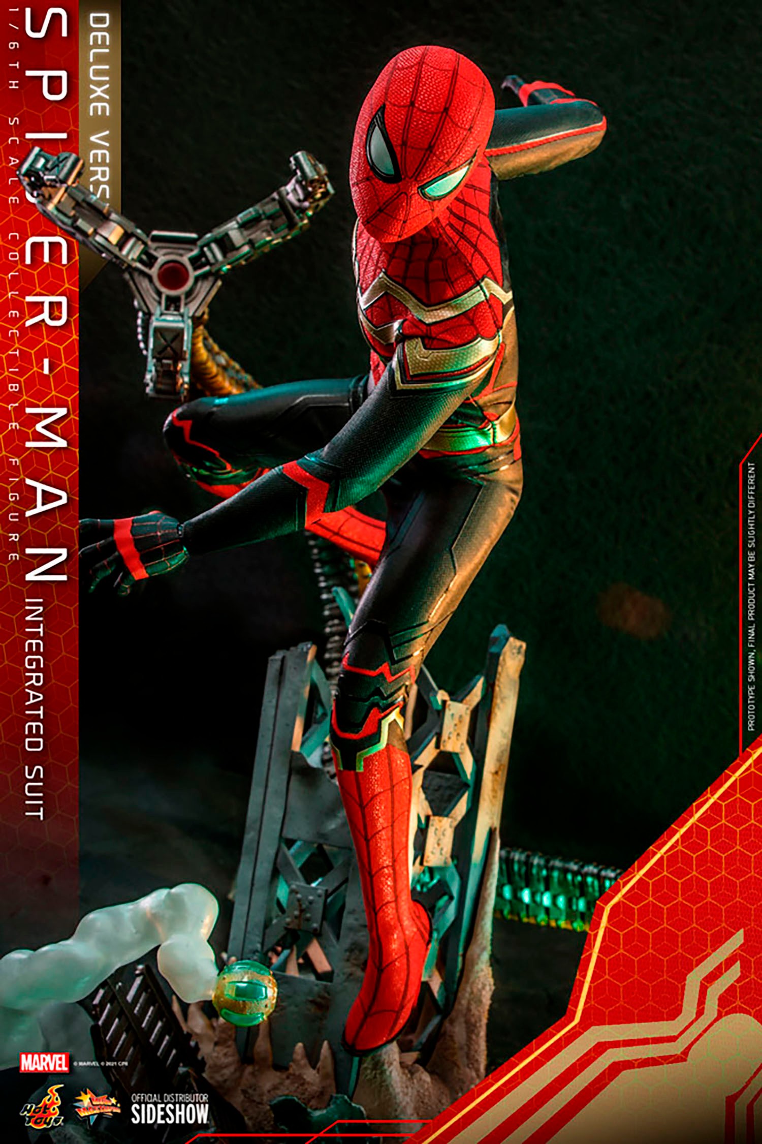 Spider-Man (Integrated Suit) Deluxe Version (Prototype Shown) View 15