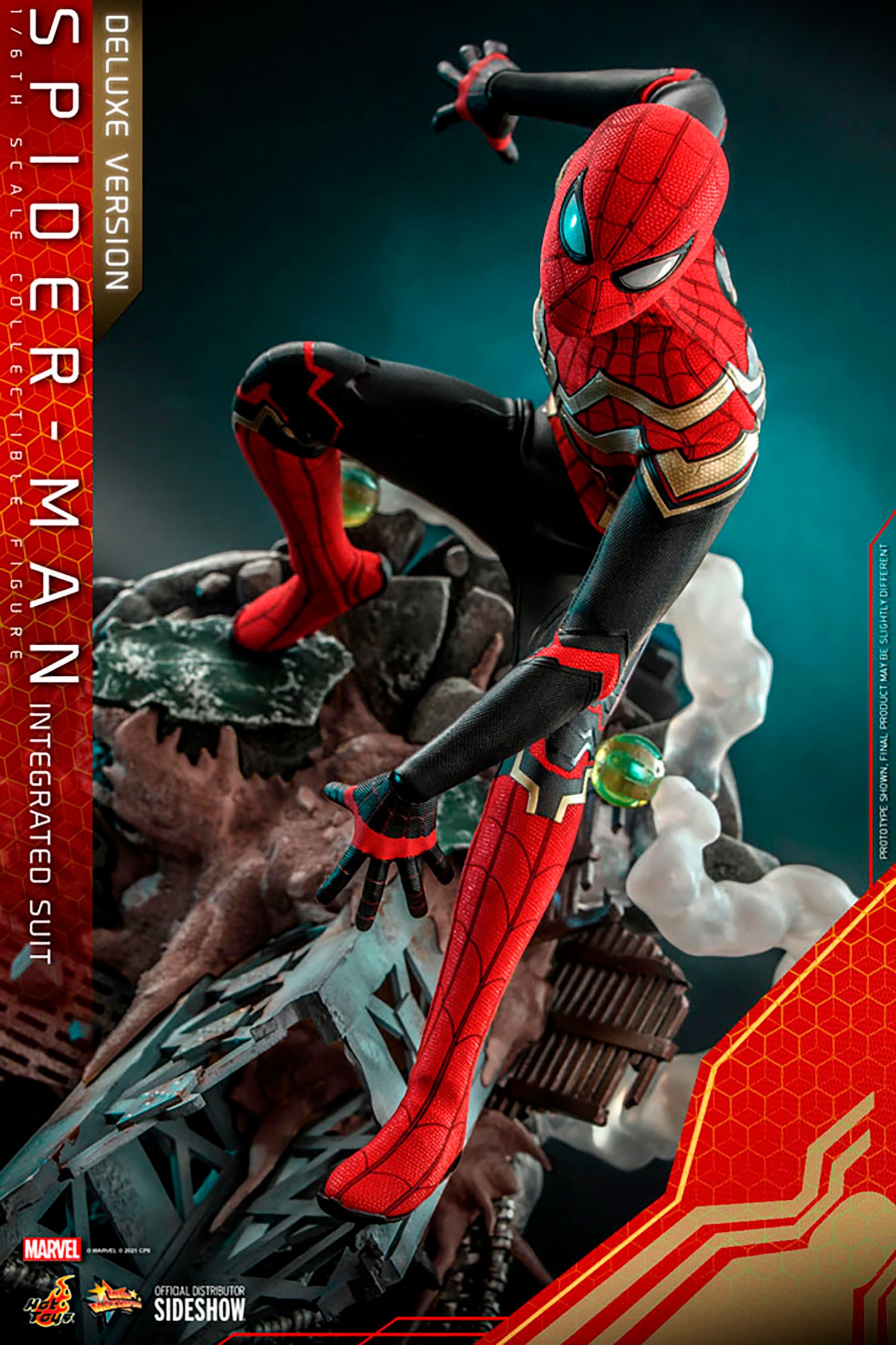 Spider-Man (Integrated Suit) Deluxe Version (Prototype Shown) View 17