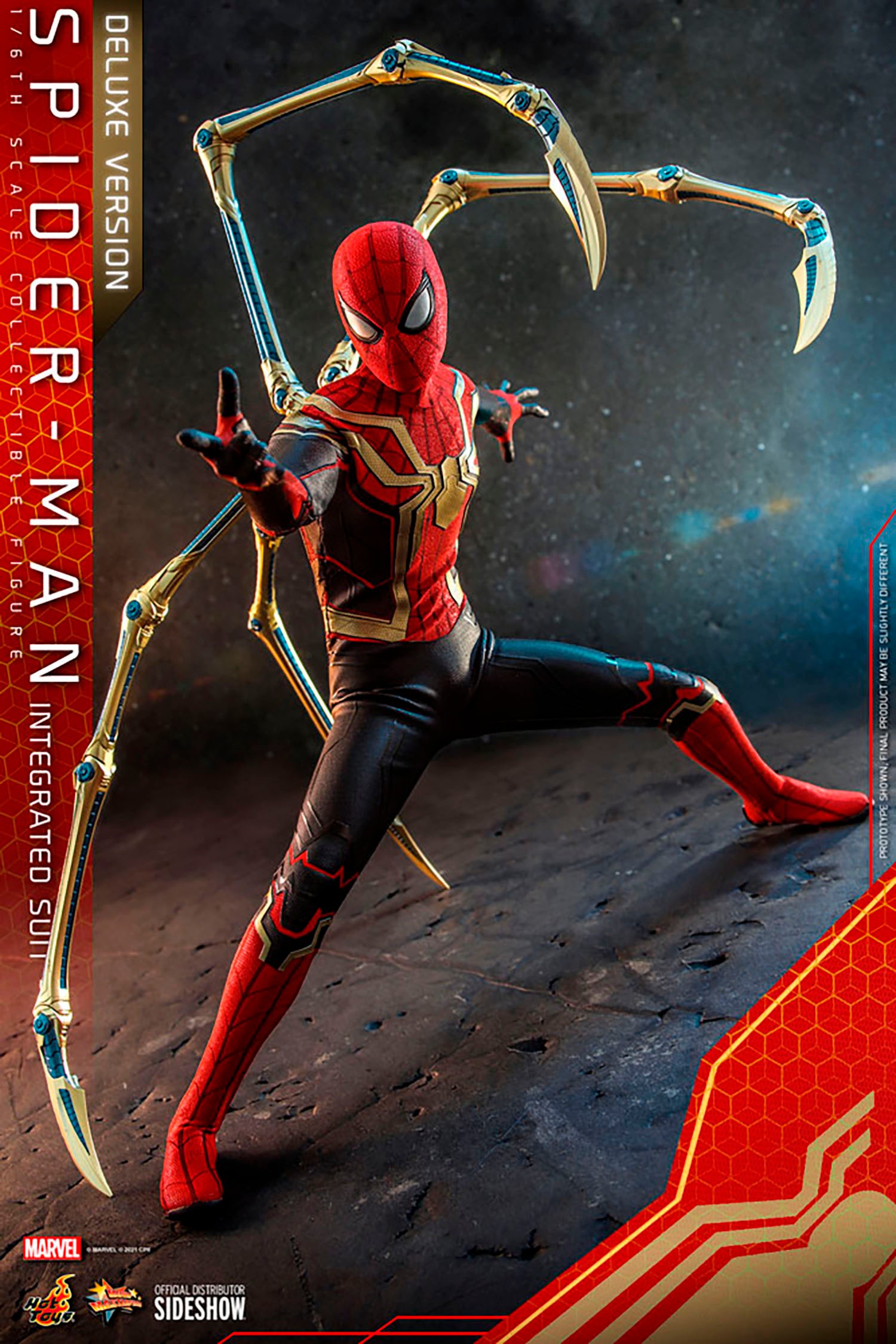 Spider-Man (Integrated Suit) Deluxe Version (Prototype Shown) View 18