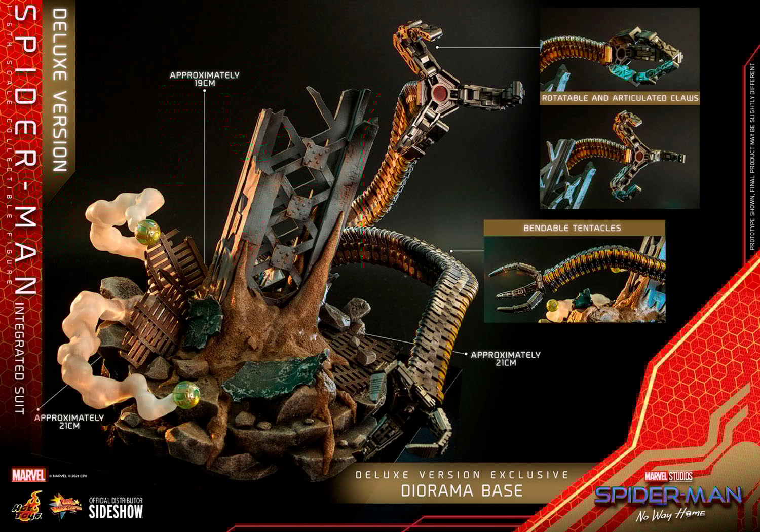 Spider-Man (Integrated Suit) Deluxe Version (Prototype Shown) View 26
