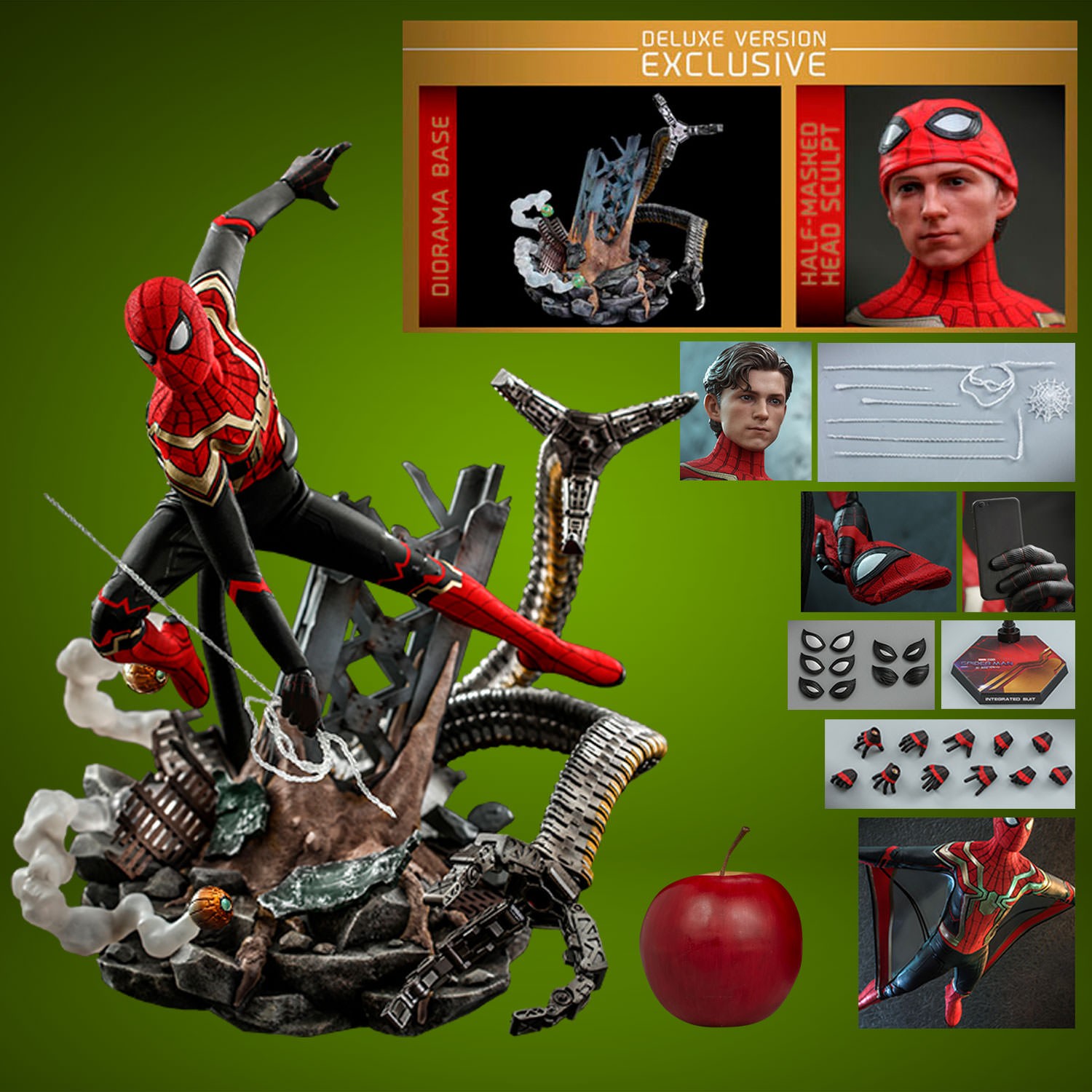 Spider-Man (Integrated Suit) Deluxe Version (Prototype Shown) View 2