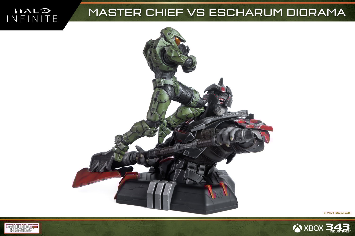 Master Chief vs. Escharum
