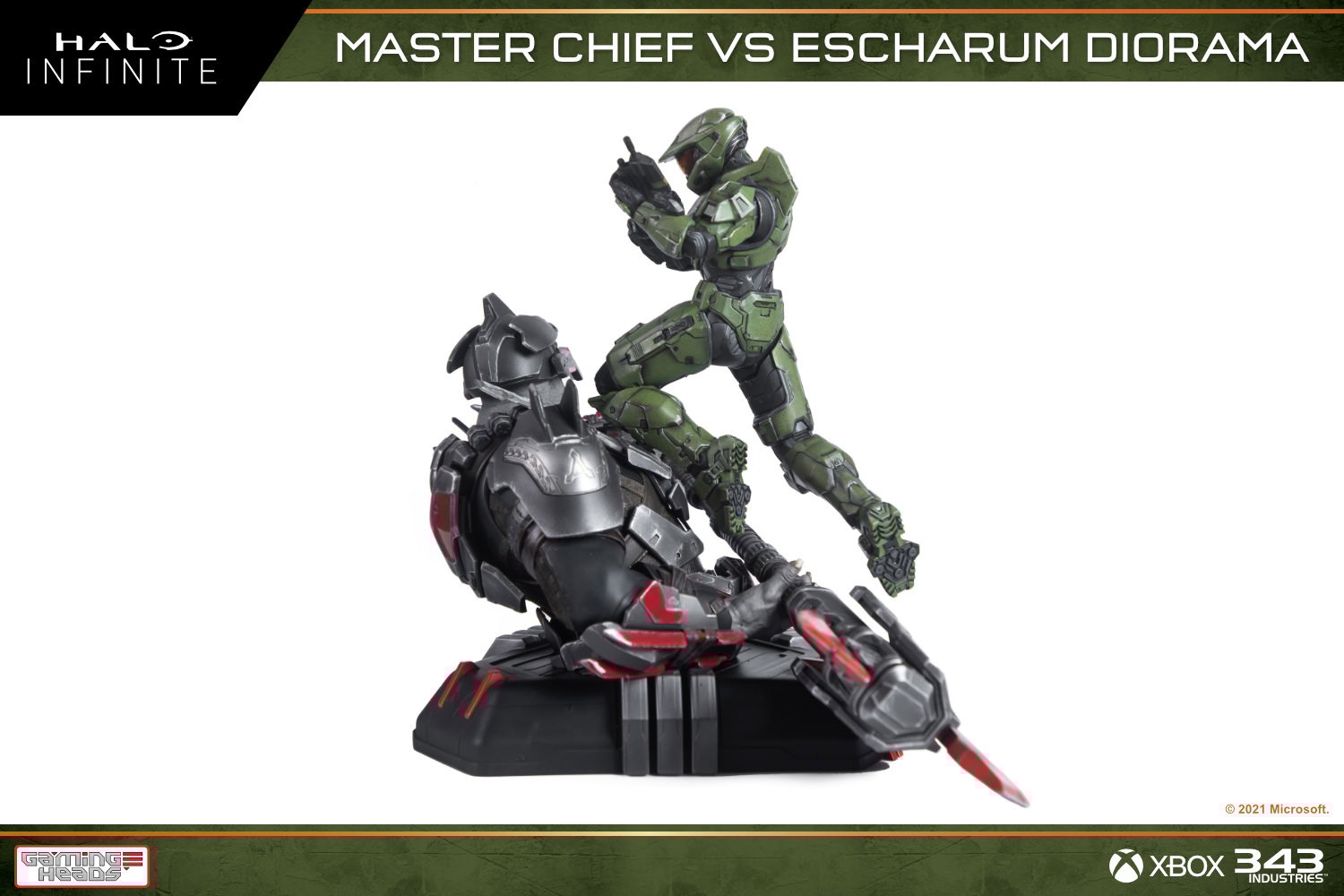 Master Chief vs. Escharum