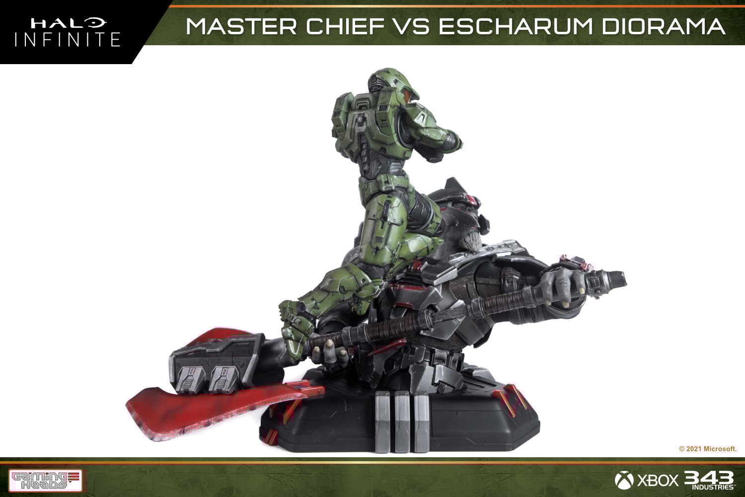 Master Chief vs. Escharum