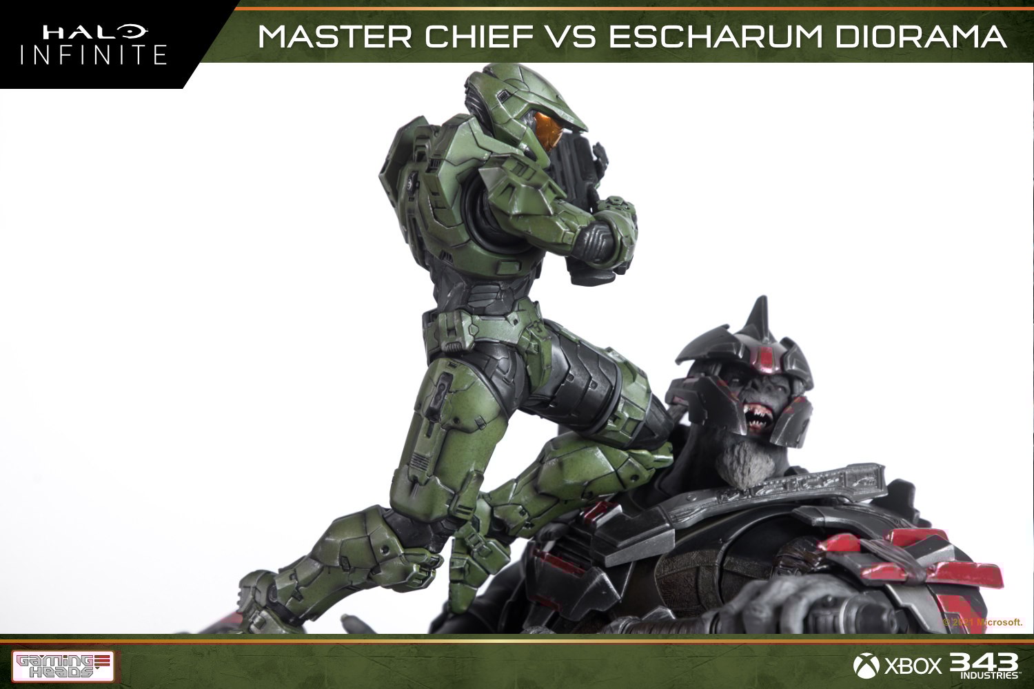 Master Chief vs. Escharum