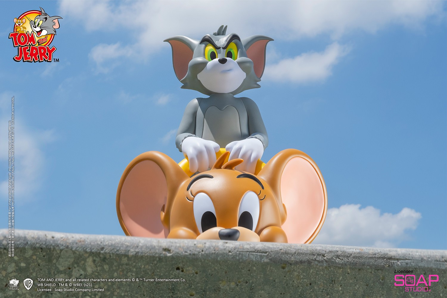 Tom and Jerry Mega Piggyback Ride (700% Version) (Prototype Shown) View 3