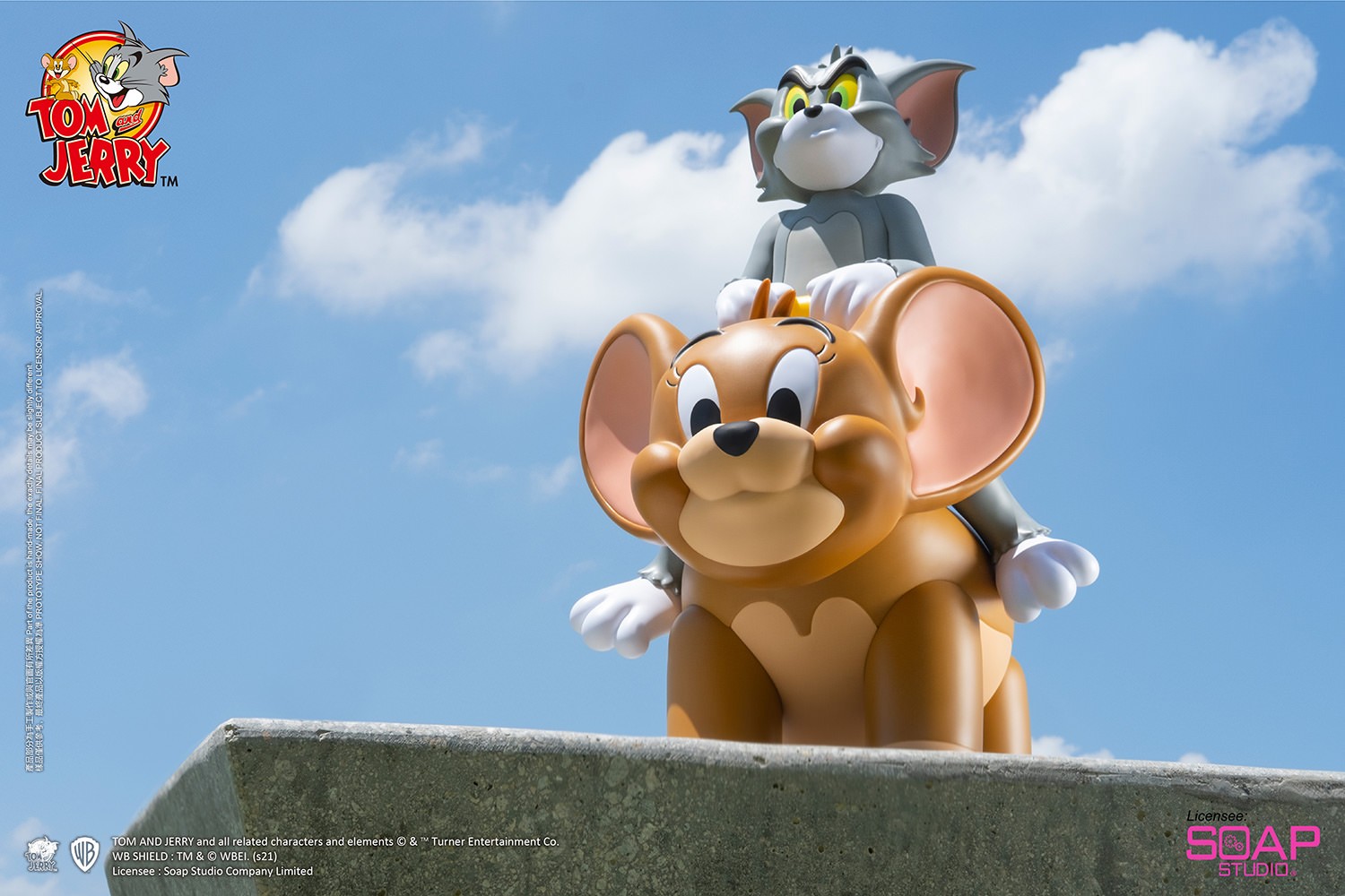 Tom and Jerry Mega Piggyback Ride (700% Version) (Prototype Shown) View 4