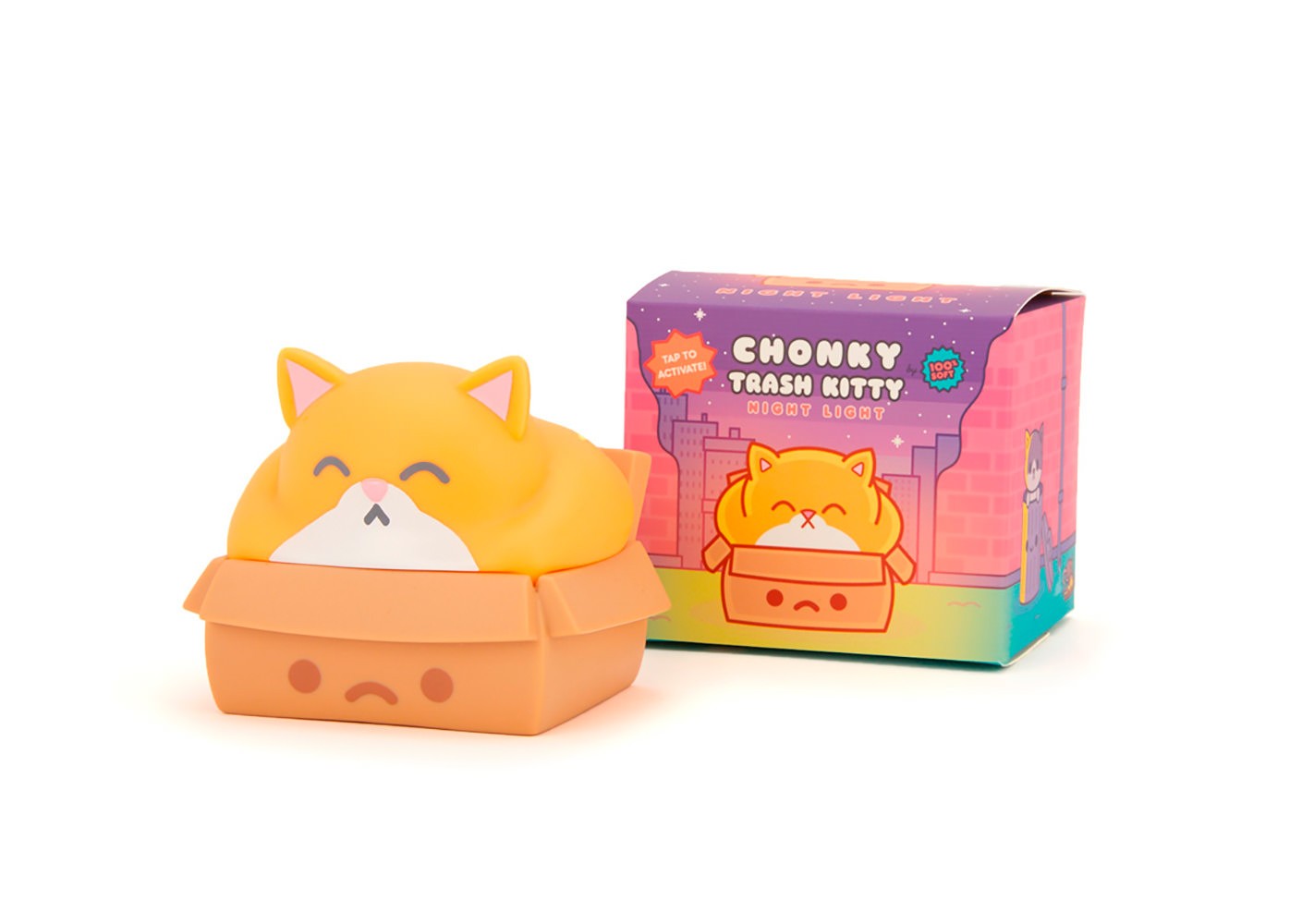Chonky Trash Kitty Night Light- Prototype Shown