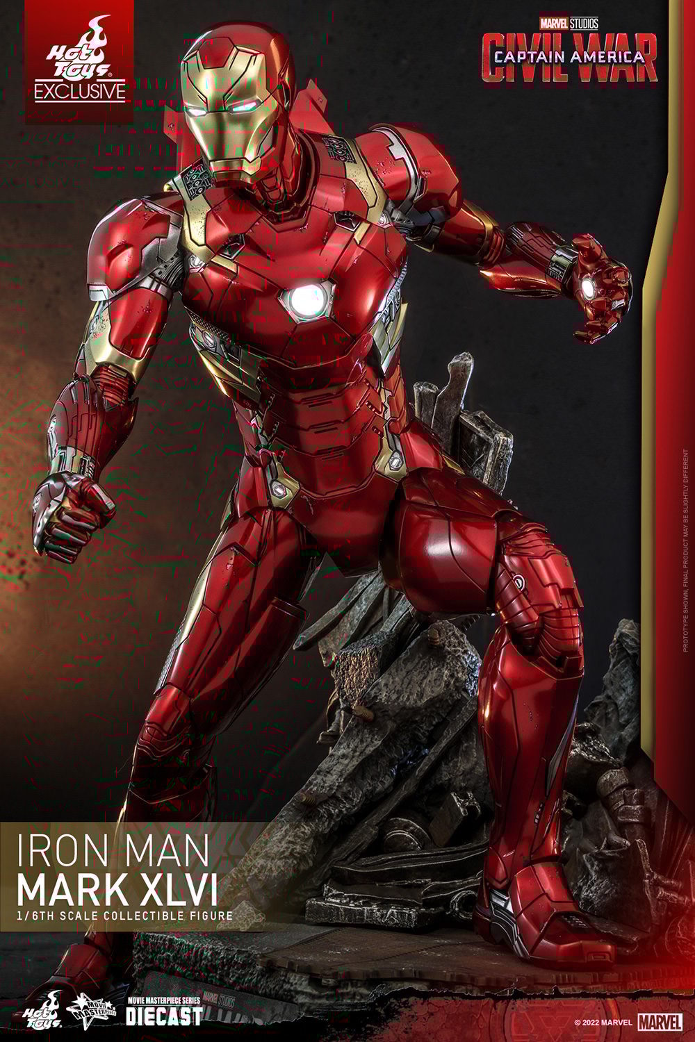 Hot toys iron store man mark 46
