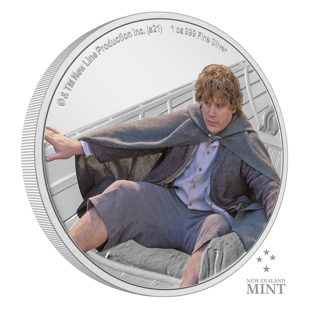 Samwise Gamgee 1oz Silver Coin- Prototype Shown