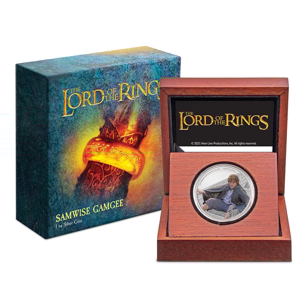 Samwise Gamgee 1oz Silver Coin