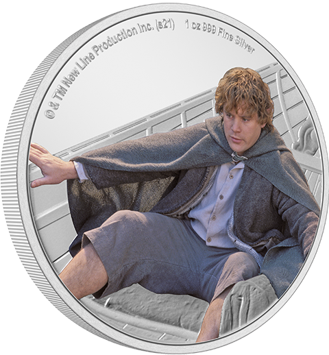 Samwise Gamgee 1oz Silver Coin