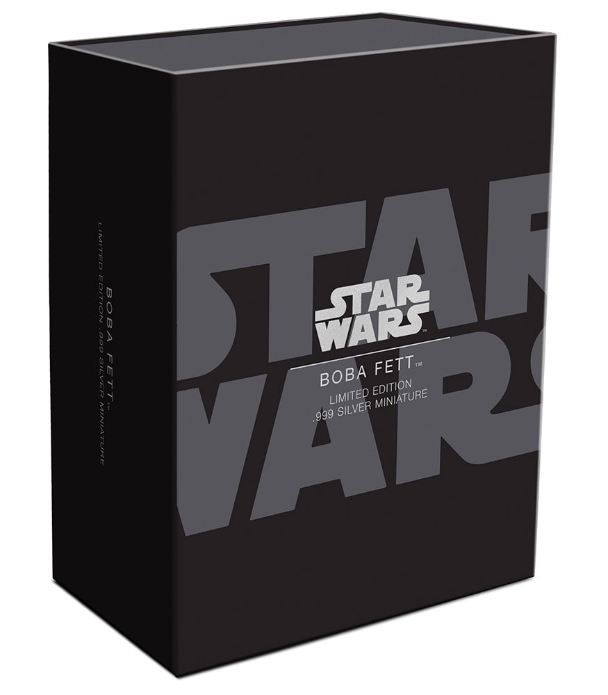 Boba Fett Silver Miniature- Prototype Shown