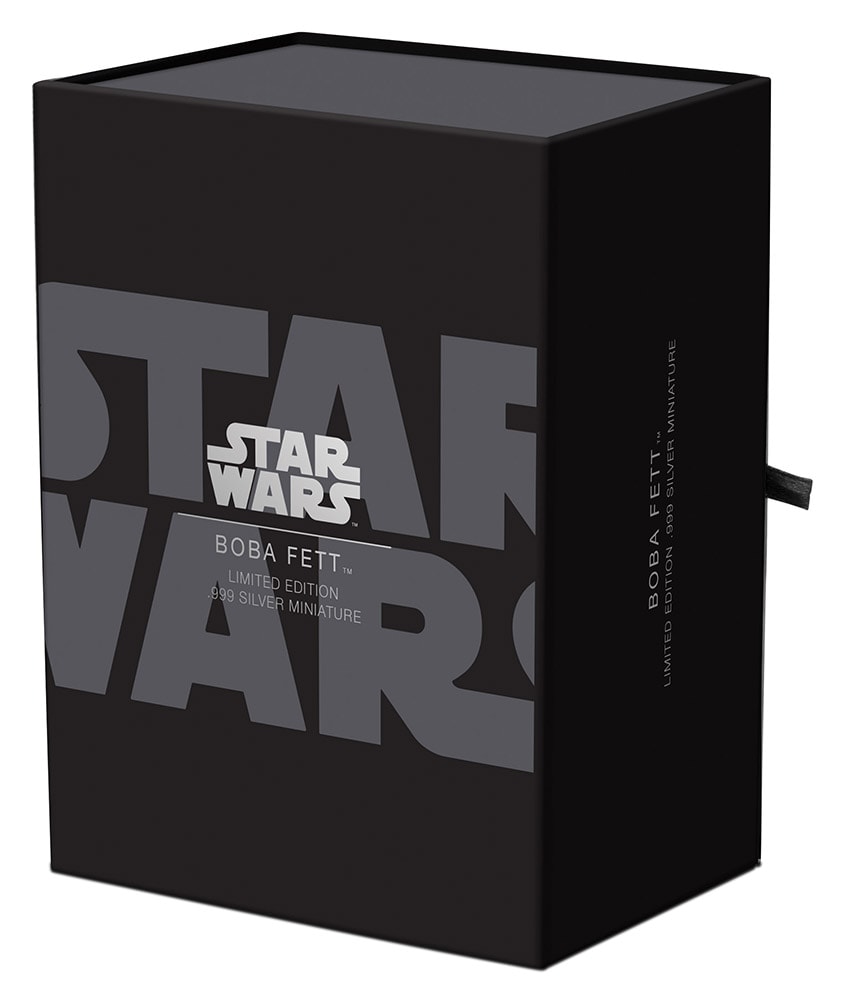 Boba Fett Silver Miniature