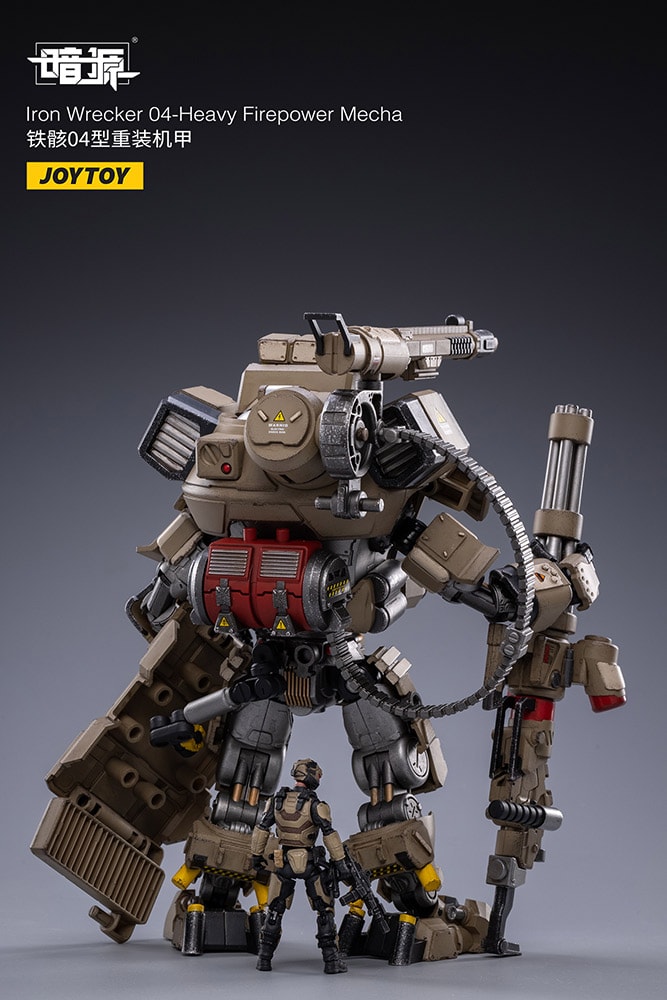 Iron Wrecker 04 Heavy Firepower Mecha
