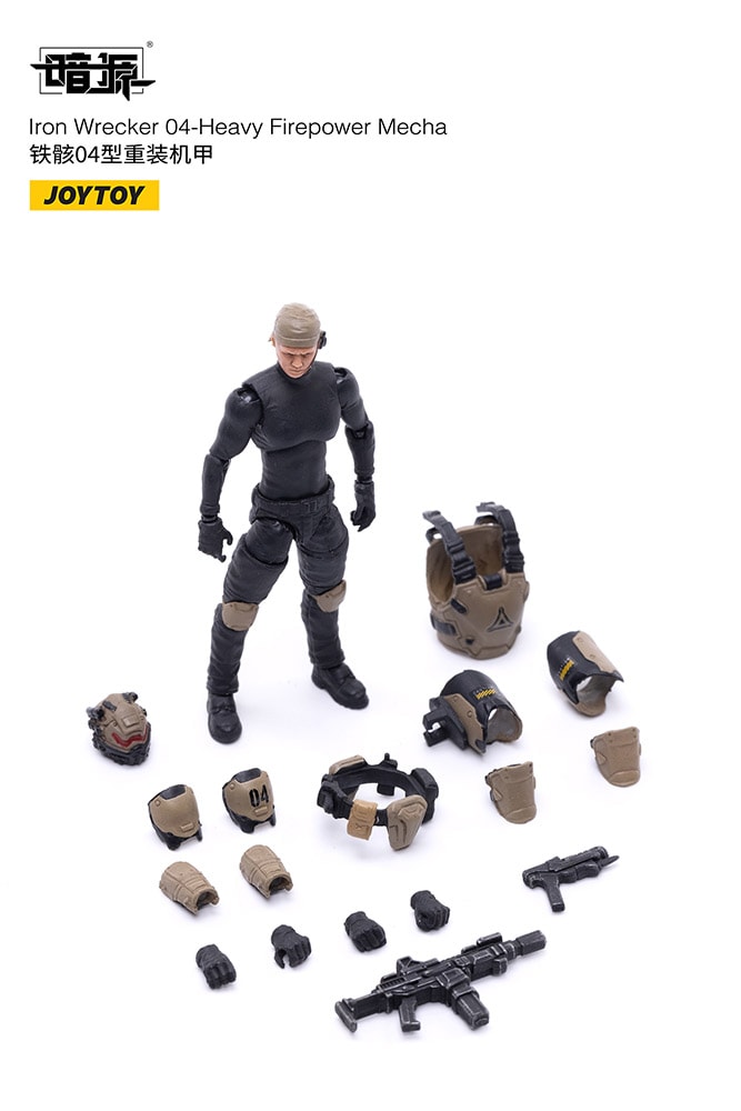Iron Wrecker 04 Heavy Firepower Mecha