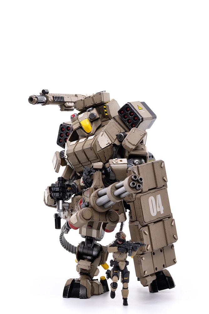 Iron Wrecker 04 Heavy Firepower Mecha- Prototype Shown
