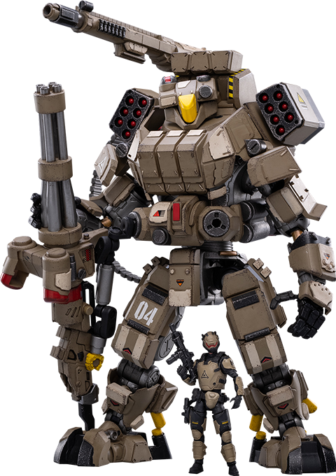 Iron Wrecker 04 Heavy Firepower Mecha