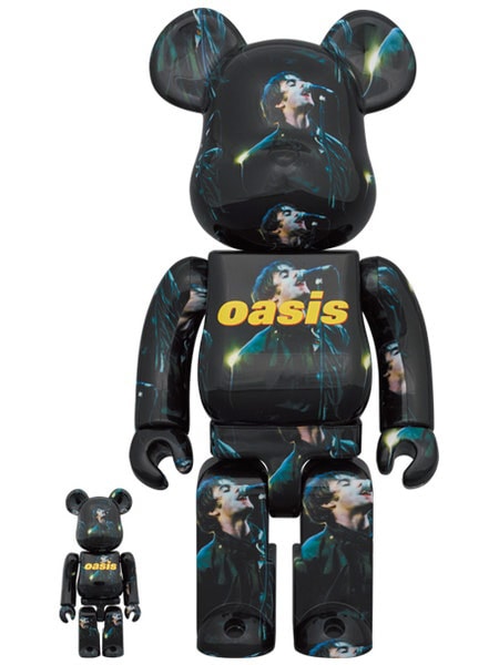 Be@rbrick Oasis Knebworth 1996 (Liam Gallagher) 100% & 400%- Prototype Shown