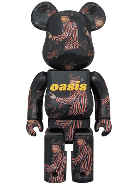 Be@rbrick Oasis Knebworth 1996 (Noel Gallagher) 100% & 400% Collectible  Figure Set by Medicom Toy