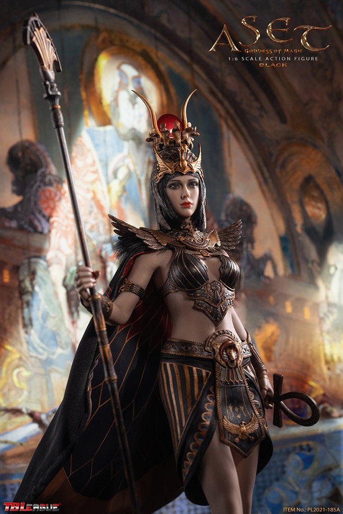 Aset Goddess of Magic (Black) Sixth Scale Figure  (Prototype Shown) View 3