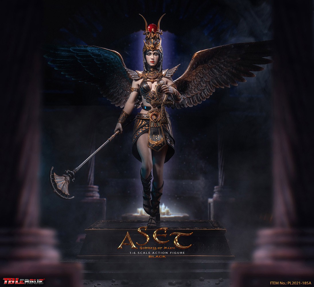 Aset Goddess of Magic (Black) Sixth Scale Figure  (Prototype Shown) View 6