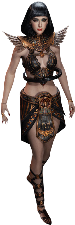 Aset Goddess of Magic (Black) Sixth Scale Figure  (Prototype Shown) View 14