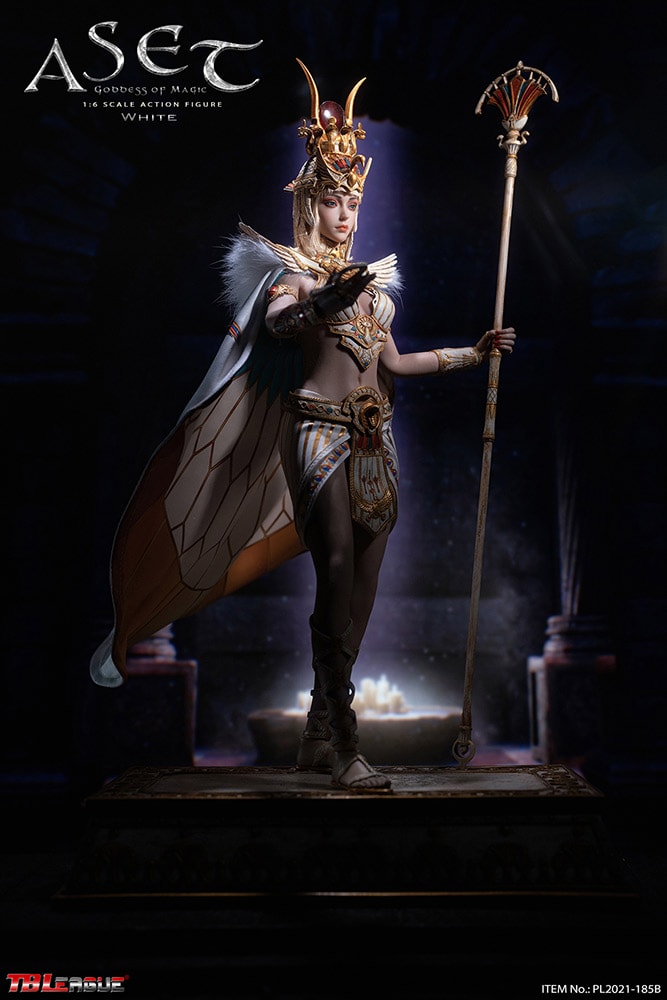 Aset Goddess of Magic (White) Sixth Scale Figure  (Prototype Shown) View 2