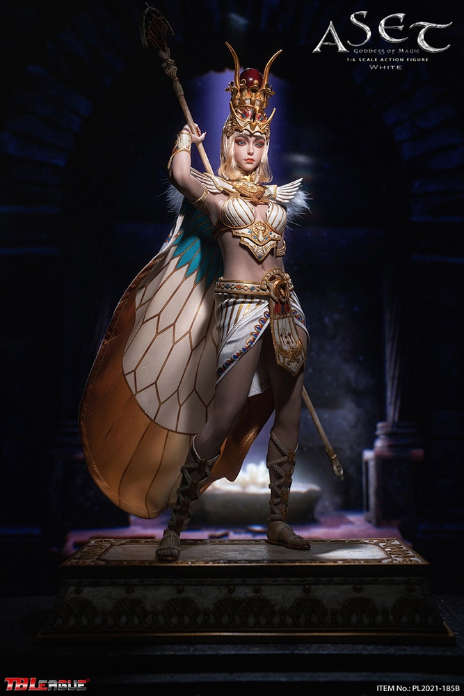 Aset Goddess of Magic (White) Sixth Scale Figure  (Prototype Shown) View 4