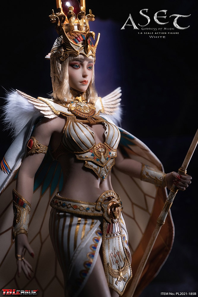 Aset Goddess of Magic (White) Sixth Scale Figure  (Prototype Shown) View 7